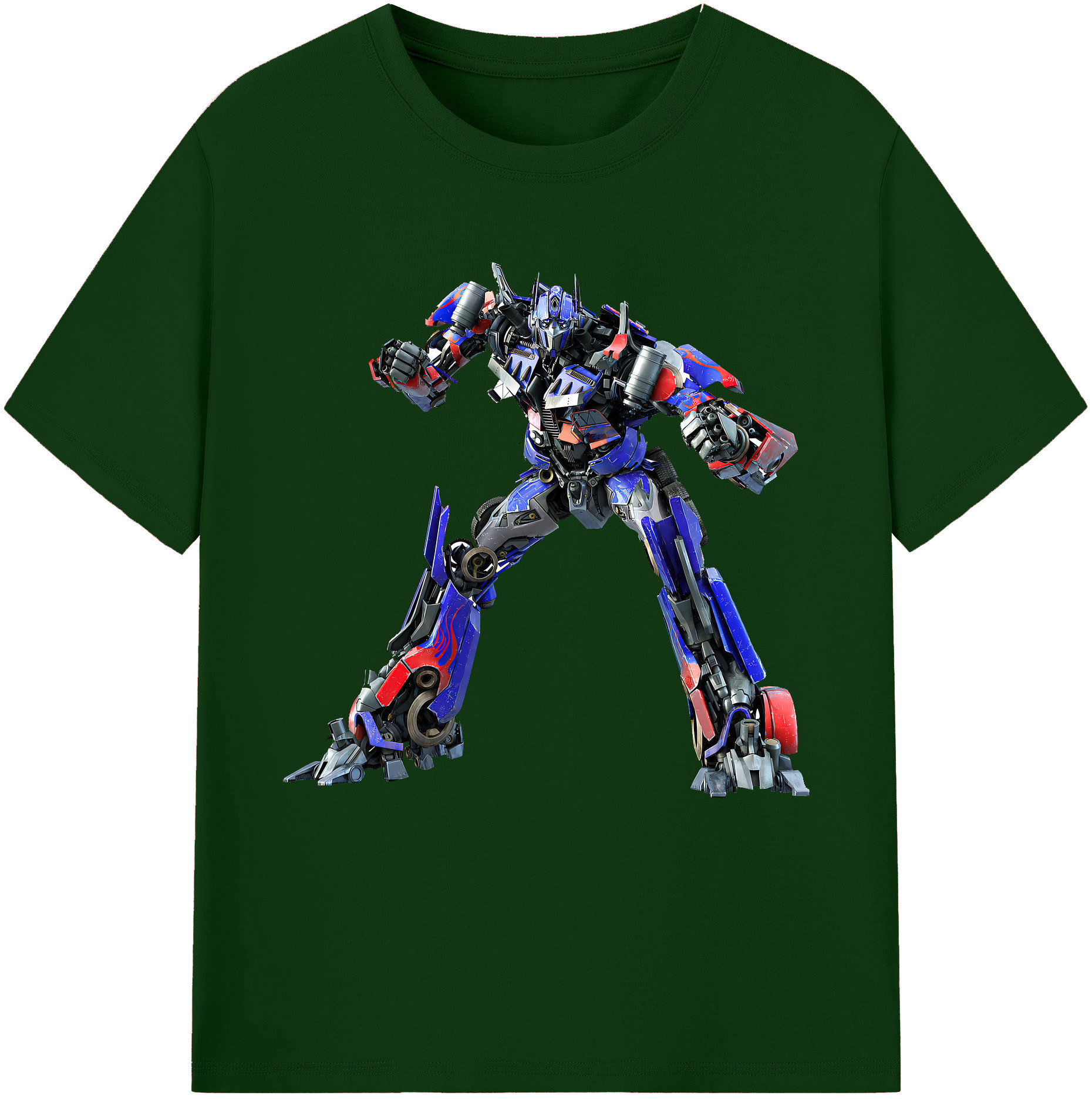 （画像用） Transformers トランスフォーマー 綿100％半袖Tシャツ（フロントプリント）